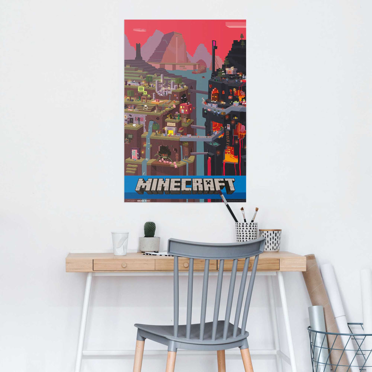 Poster Minecraft World 91,5x61