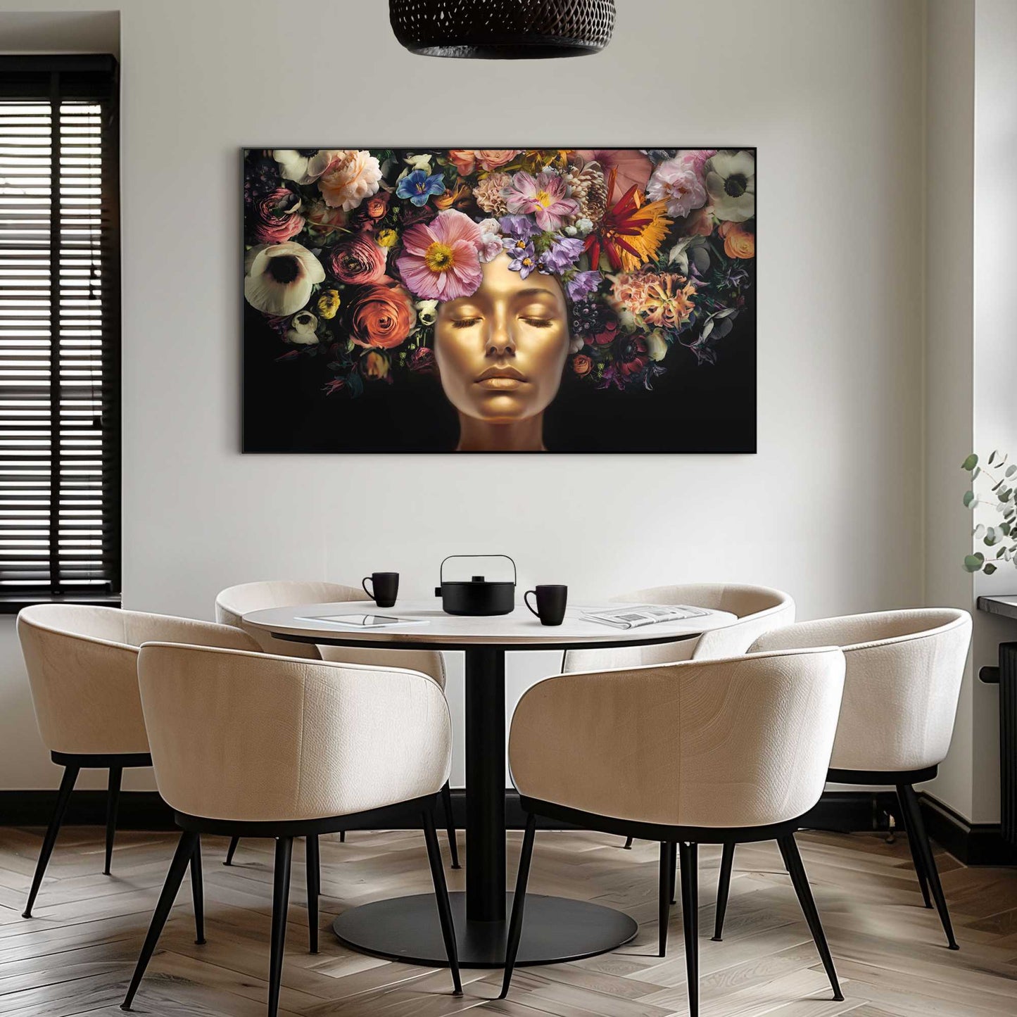 Art Frame Serene Golden 70x118