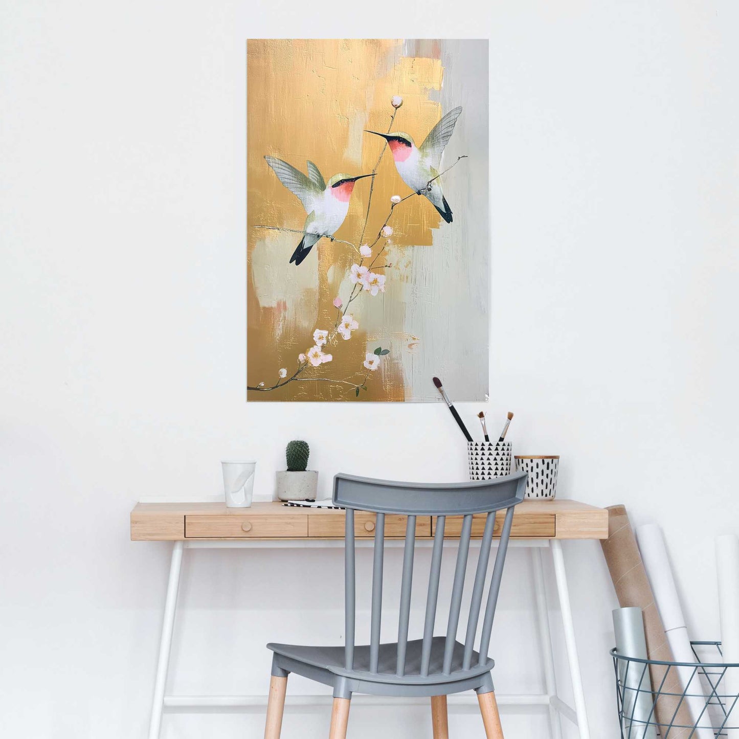 Poster Kolibrie Duo 91,5x61