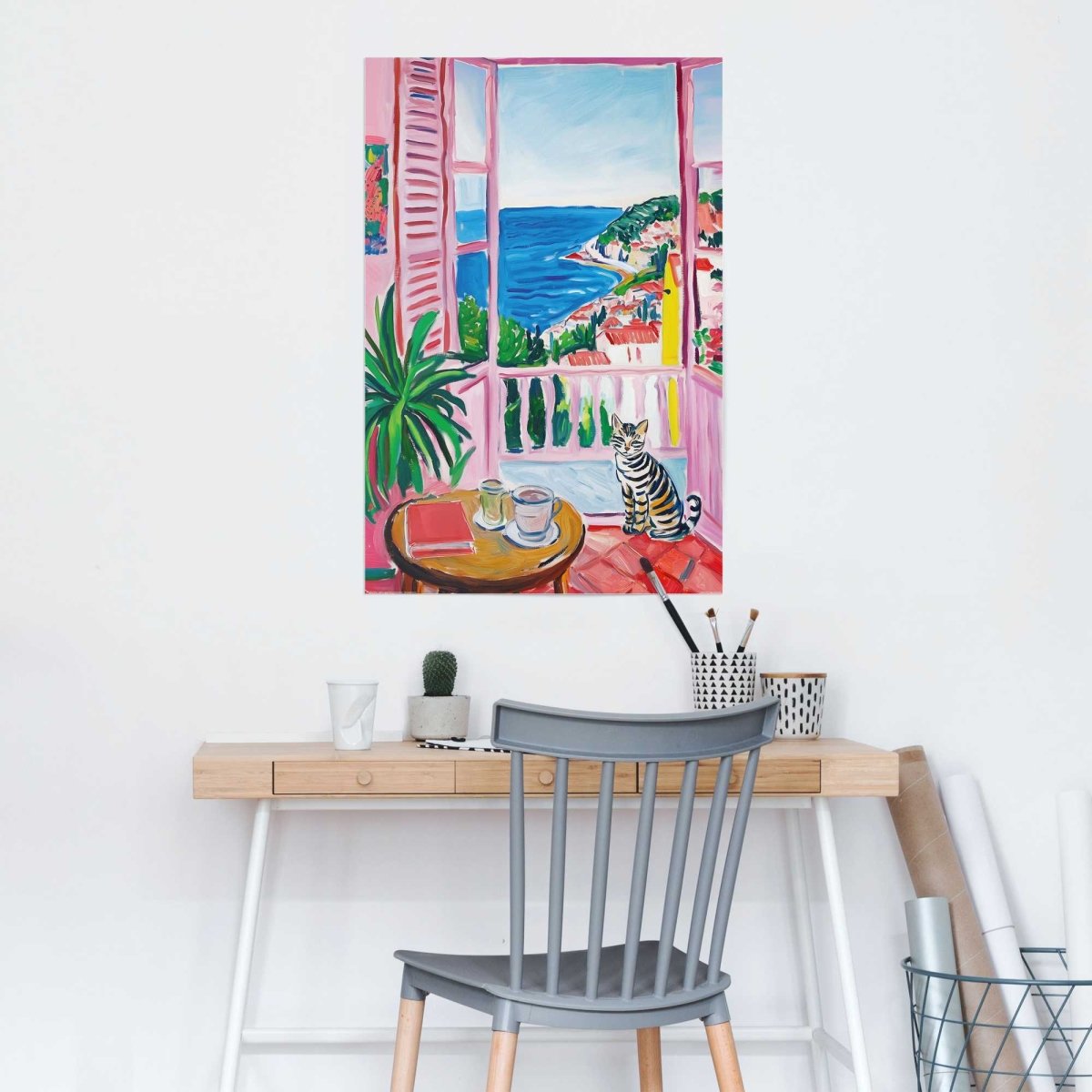 Poster Ochtend aan de kust 91,5x61 - Reinders