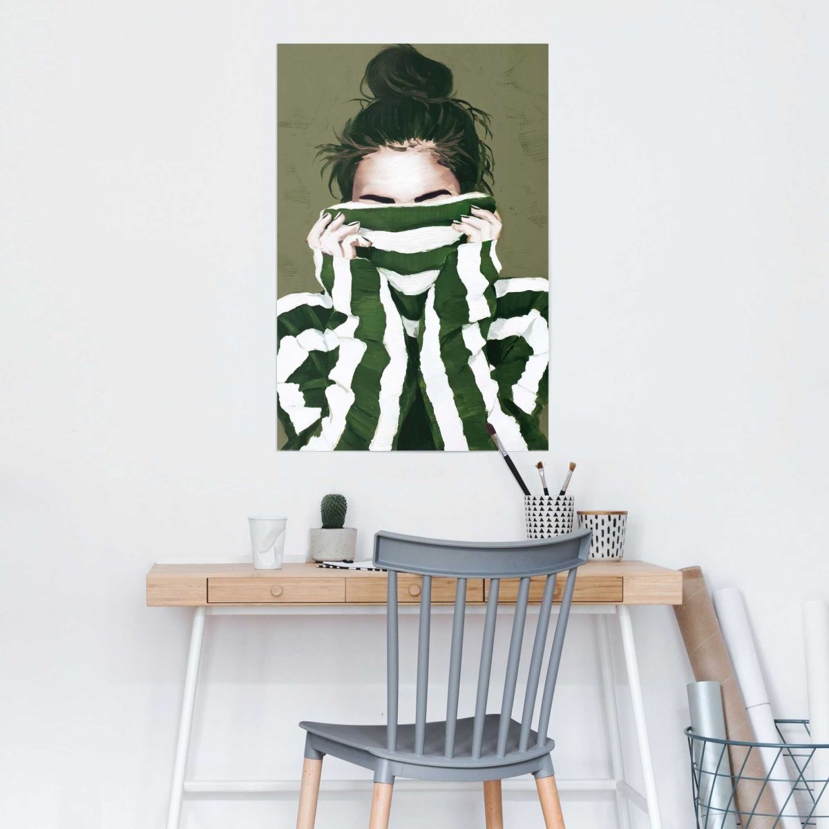 Poster Verborgen Blik 91,5x61 - Poster - Reinders