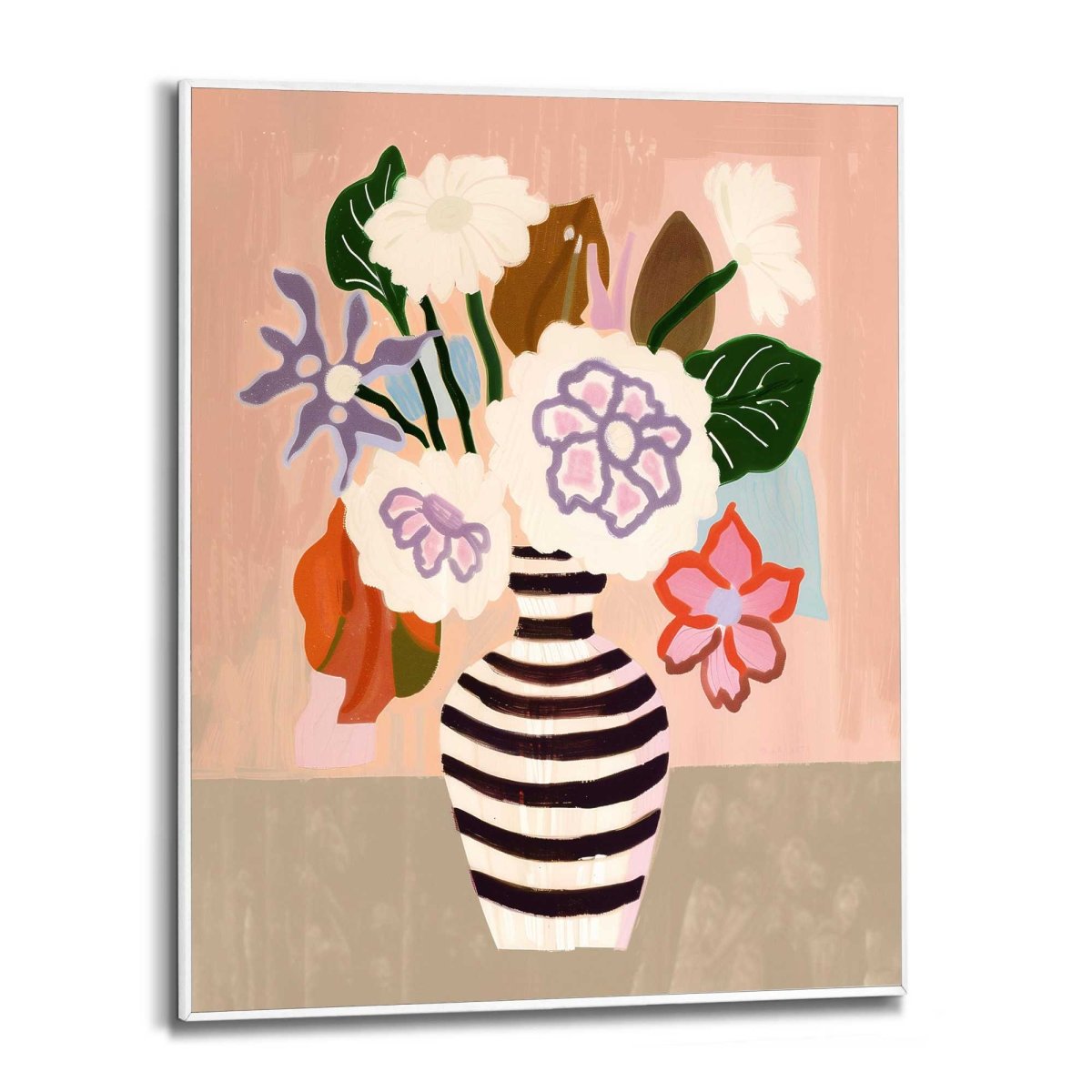 Schilderij Funky Vase 50x40 - Reinders