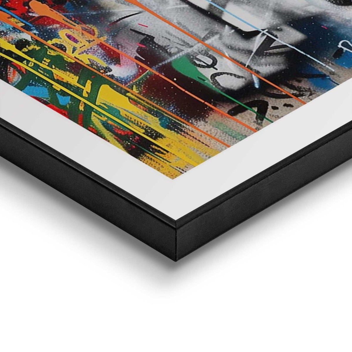 Schilderij Grafitti Surprise 70x50 - Reinders