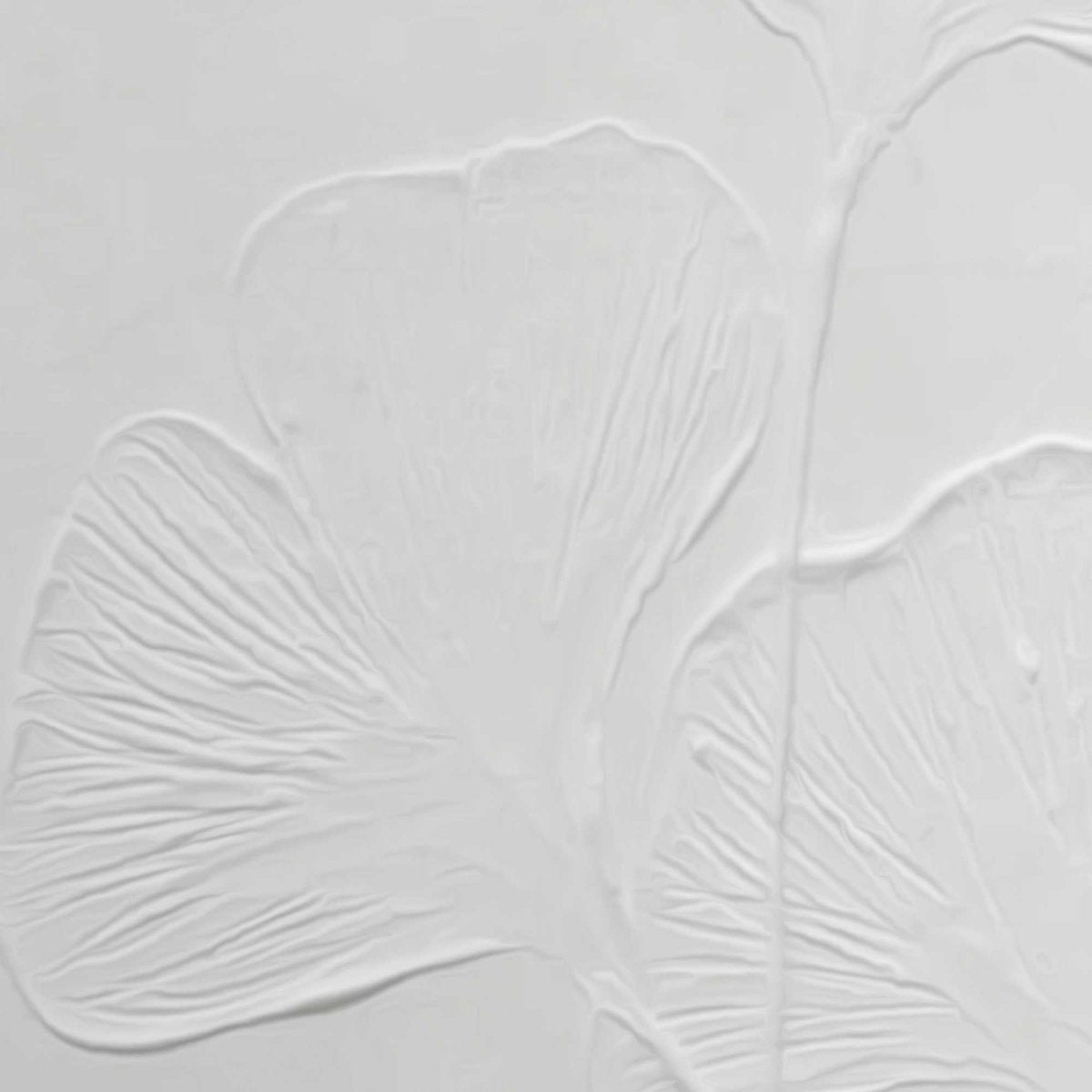 Schilderij Relief Art Gingkobladeren 40x30 - Reinders