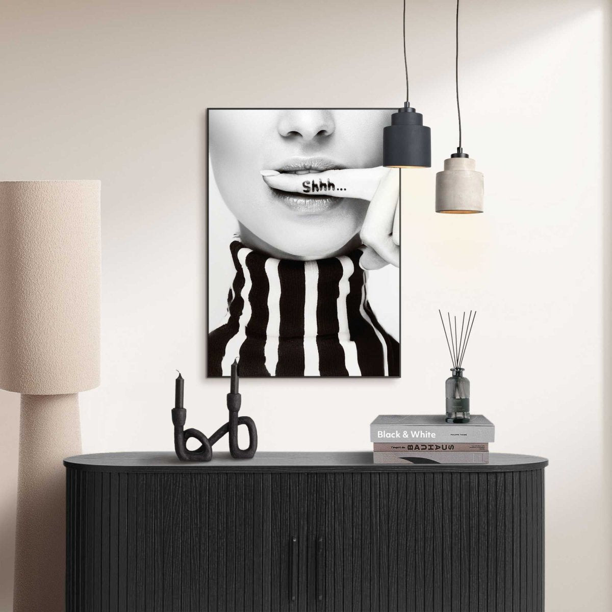 Schilderij Ssshhh! 70x50 - Reinders