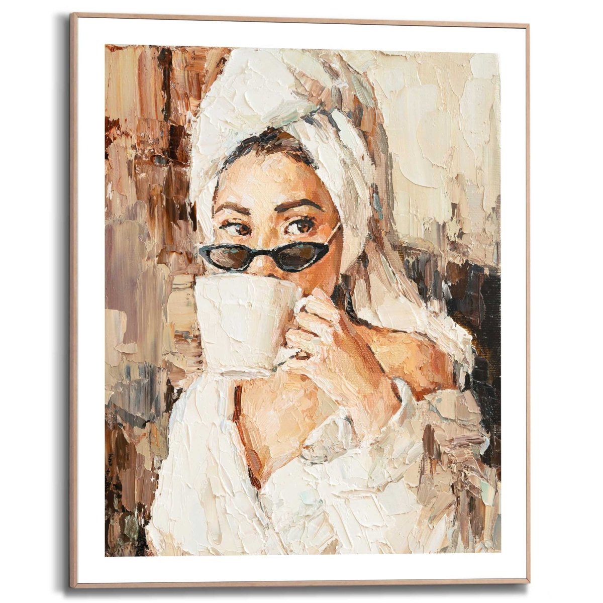 Schilderij Waking Up 50x40 - Reinders