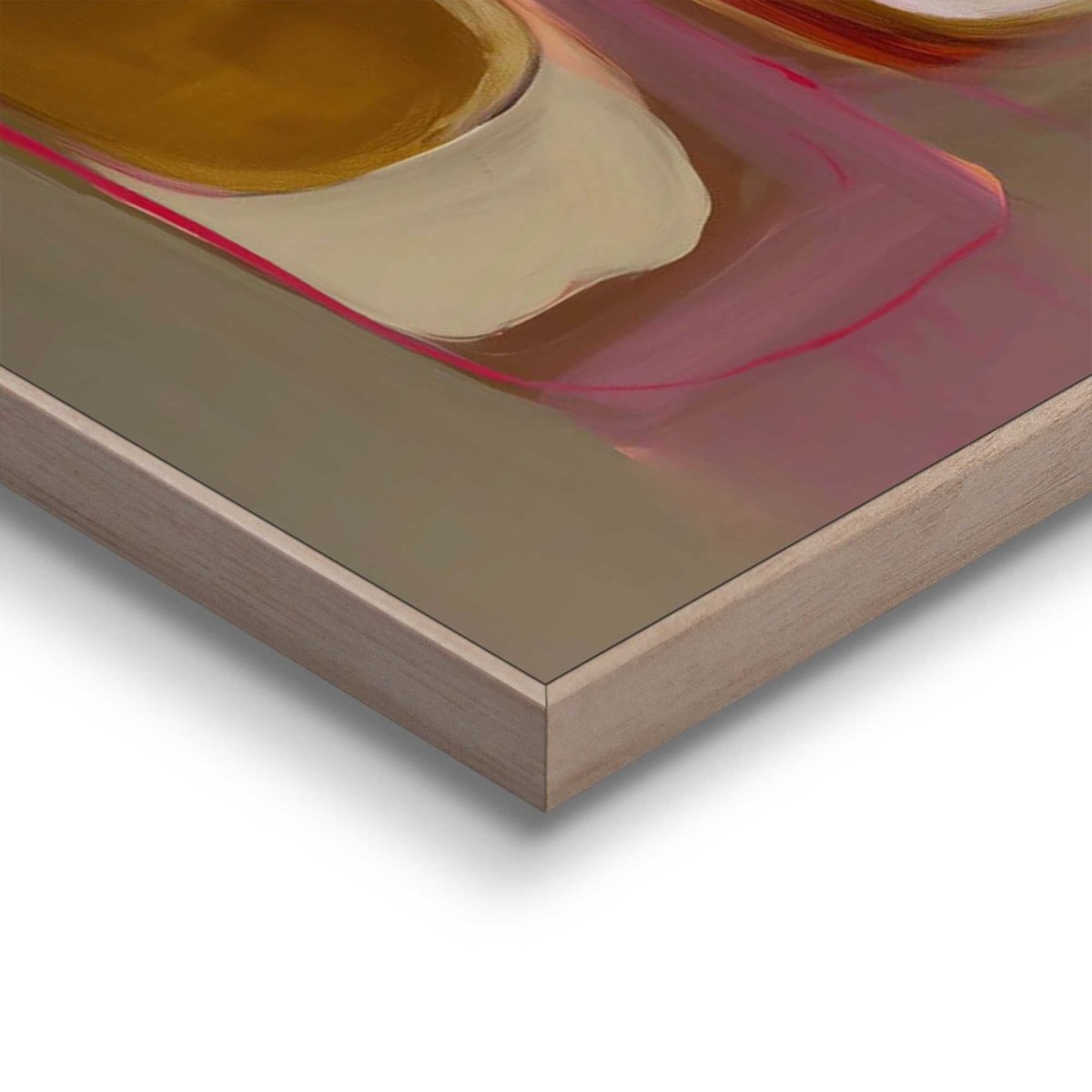 Schilderij Warm Abstract II 70x50 - Slim Frame - Reinders