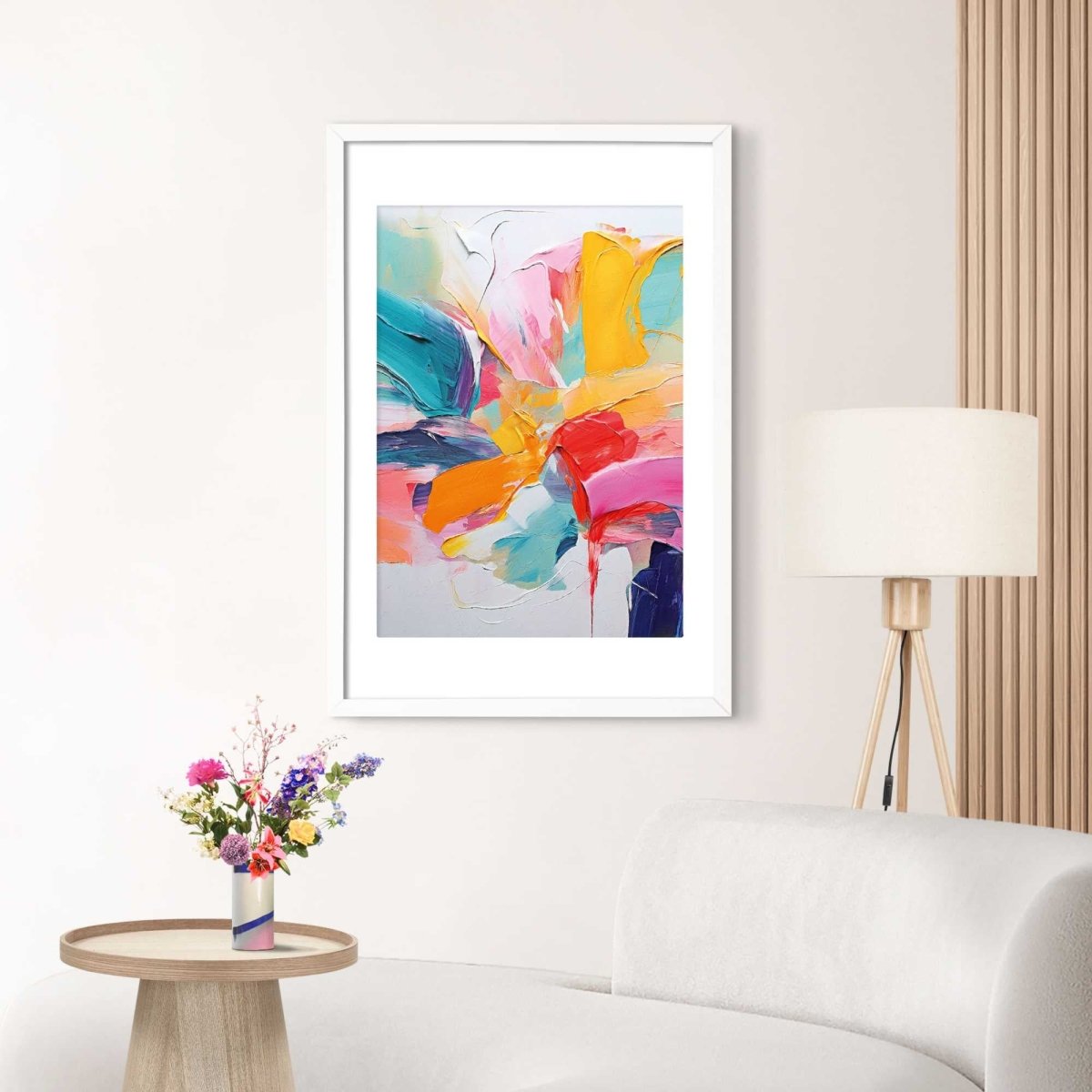 Wissellijst Poster 61x91,5 of 50x70 Wit - Reinders