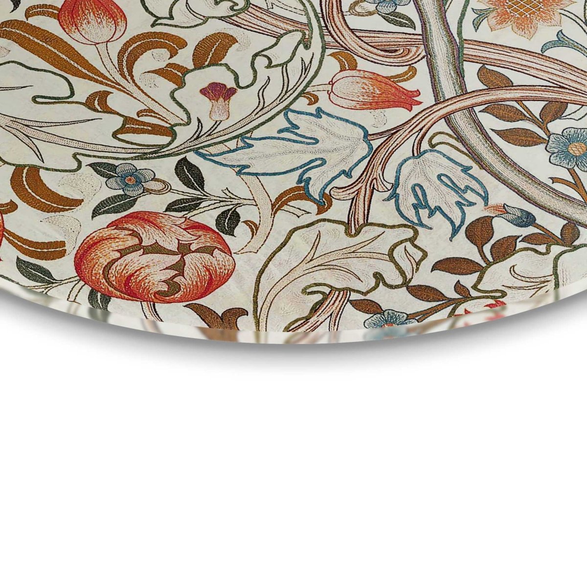 Glasschilderij William Morris 70 Rond - Reinders
