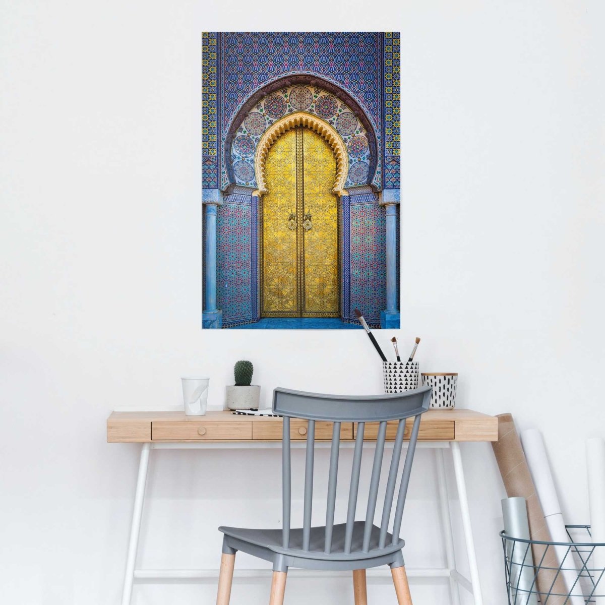 Poster Gouden deur 91,5x61 - Reinders