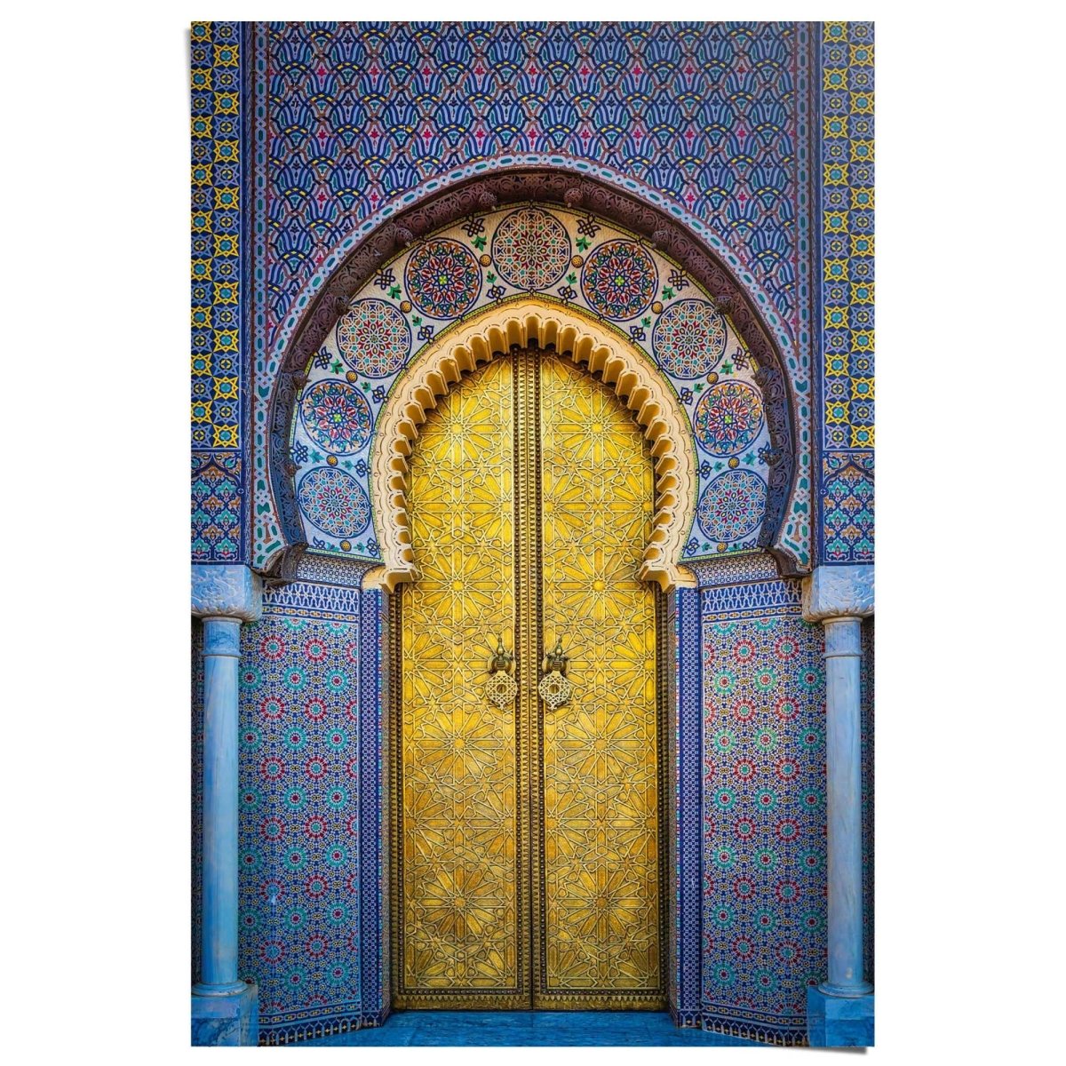 Poster Gouden deur 91,5x61 - Reinders