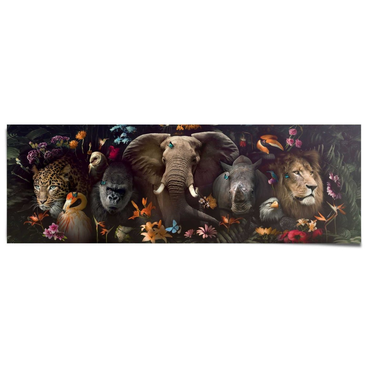 Poster Jungle Fantasie 53x158 - Reinders