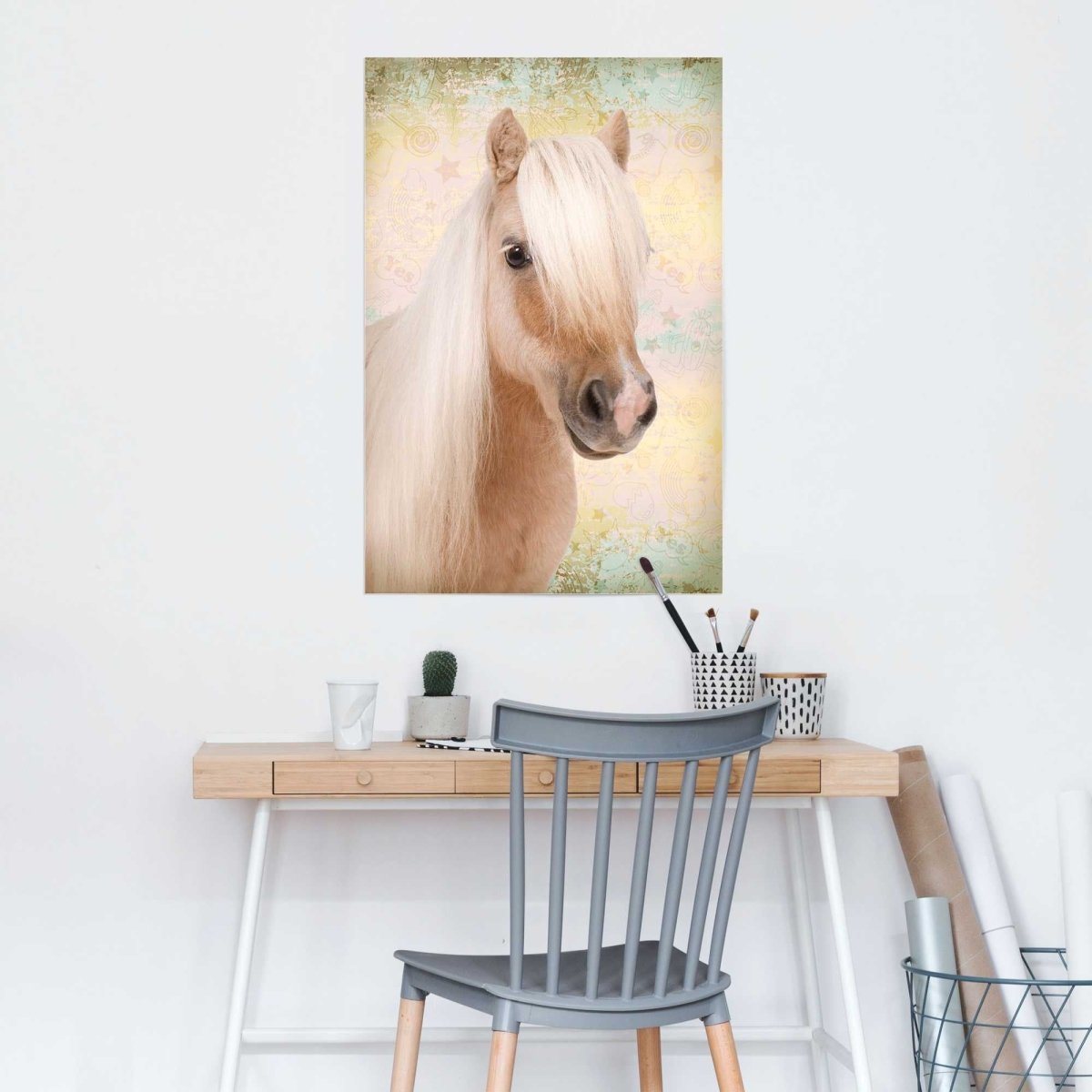 Poster Schattige Pony 91,5x61 - Reinders