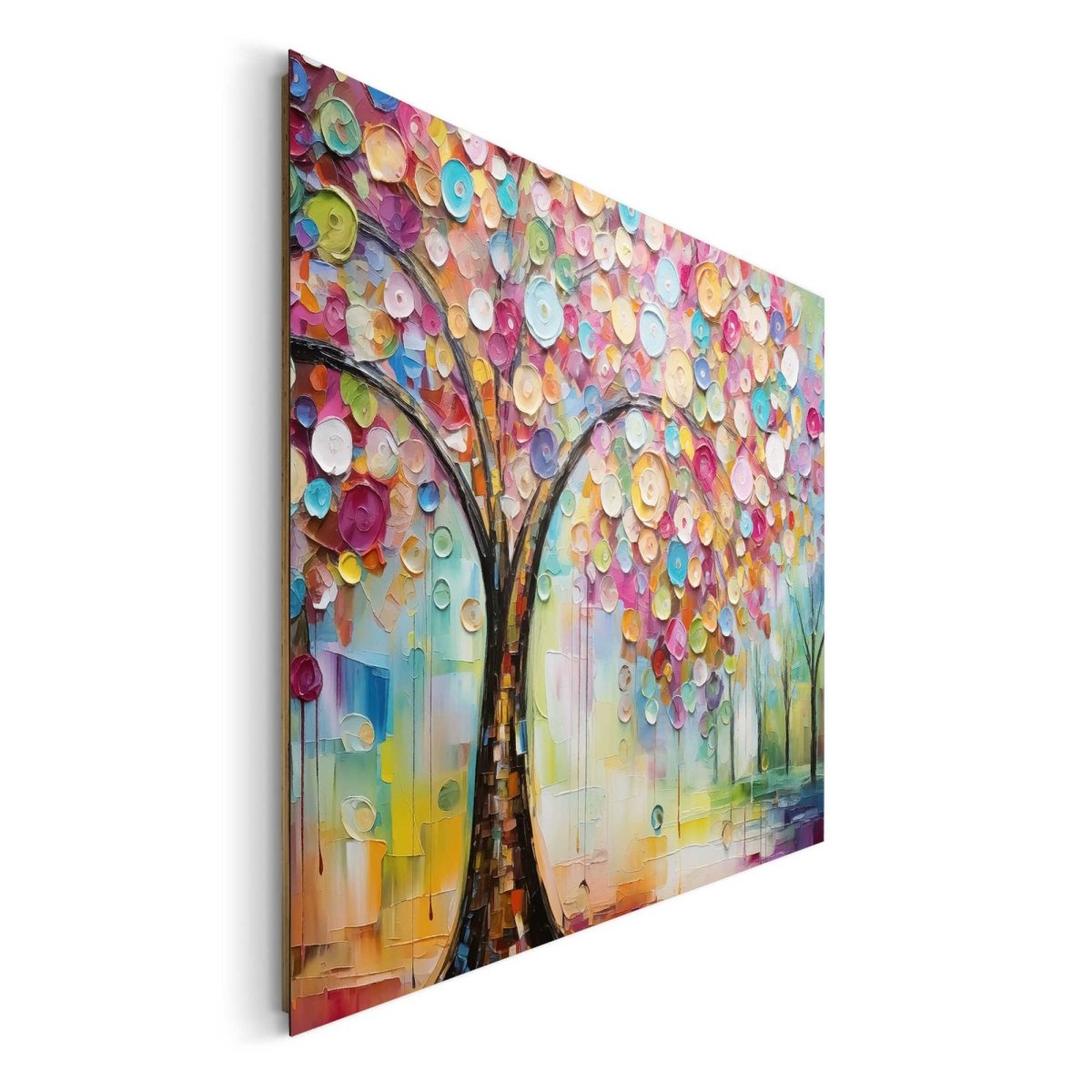 Schilderij Life Tree - colourful 100x140 - Reinders
