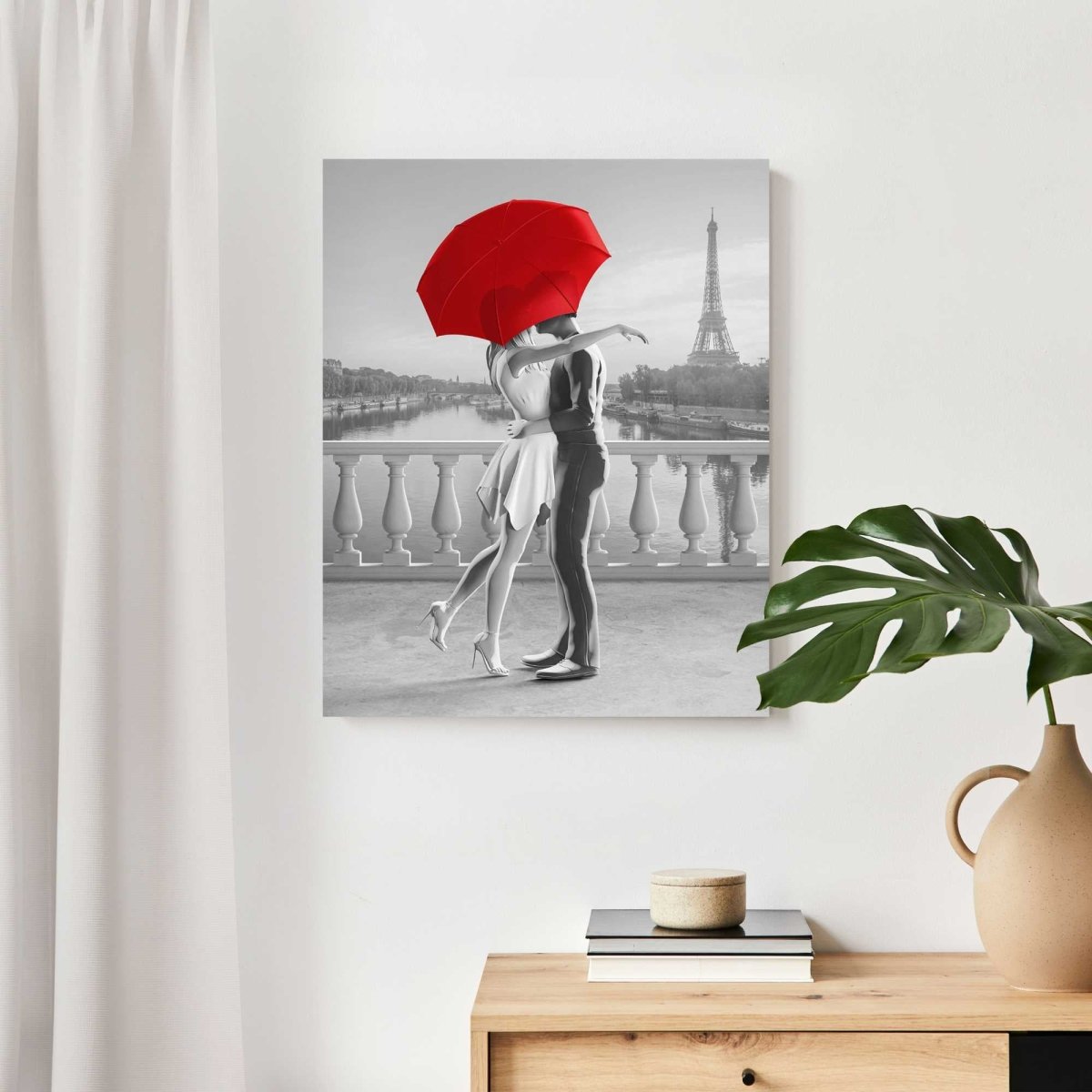 Schilderij Romantiek in Parijs 50x40 - Reinders