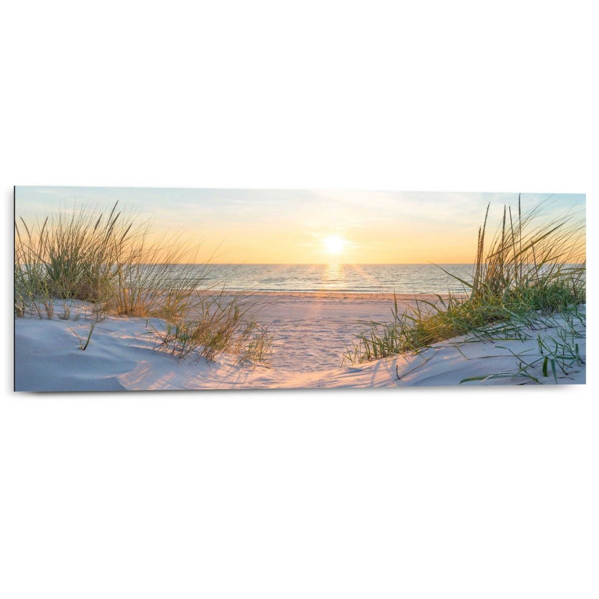 Schilderij Zonsondergang 30x90 - Reinders