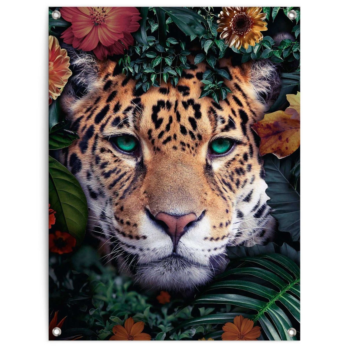 Tuinposter Luipaard 80x60 - Reinders