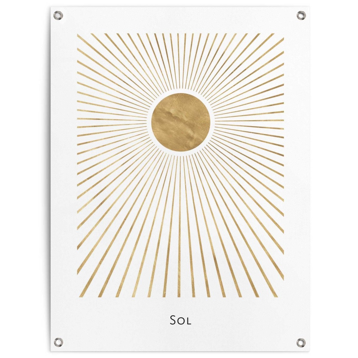 Tuinposter Zon 80x60 - Reinders