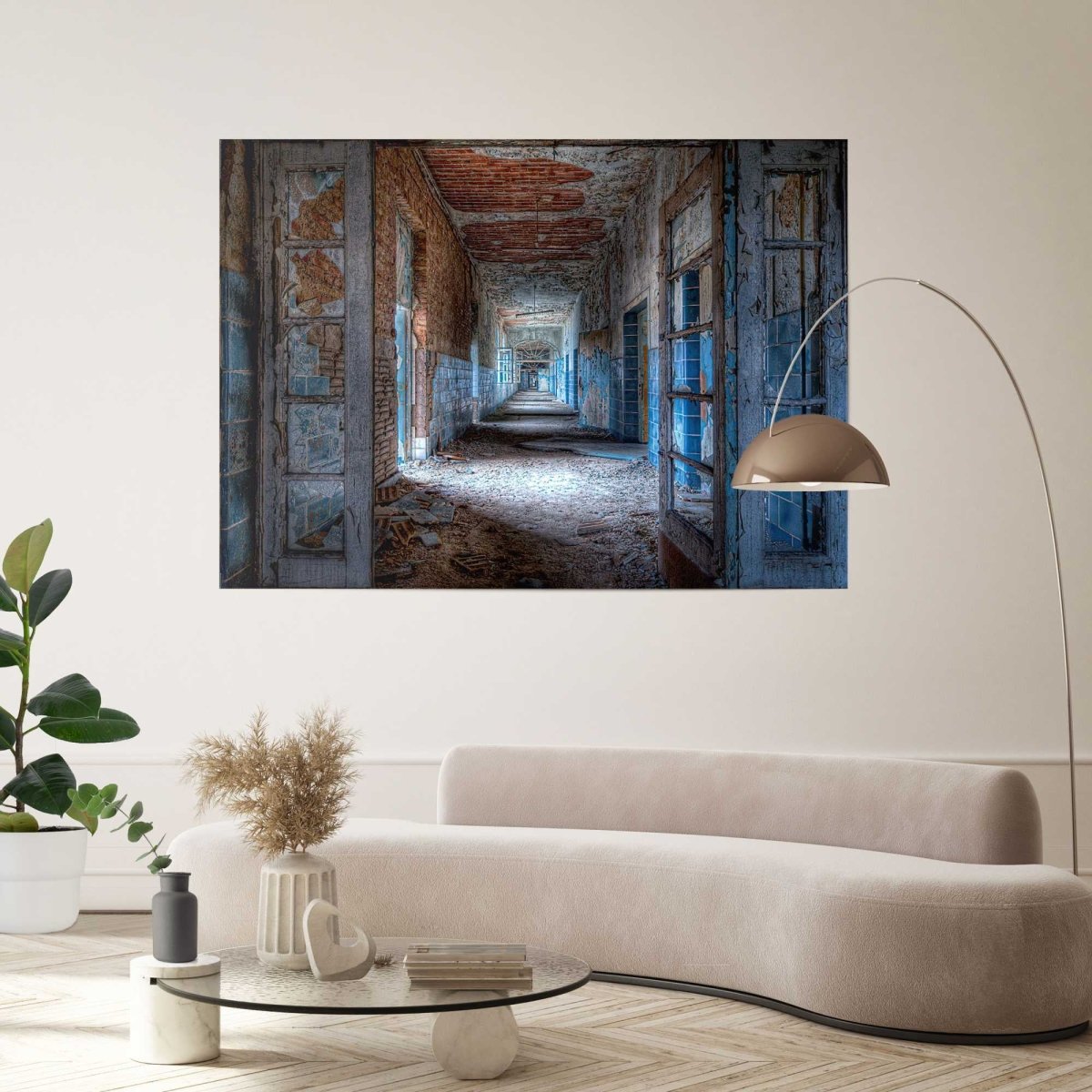 XXL Poster Verlaten gebouw 100x140 - Reinders