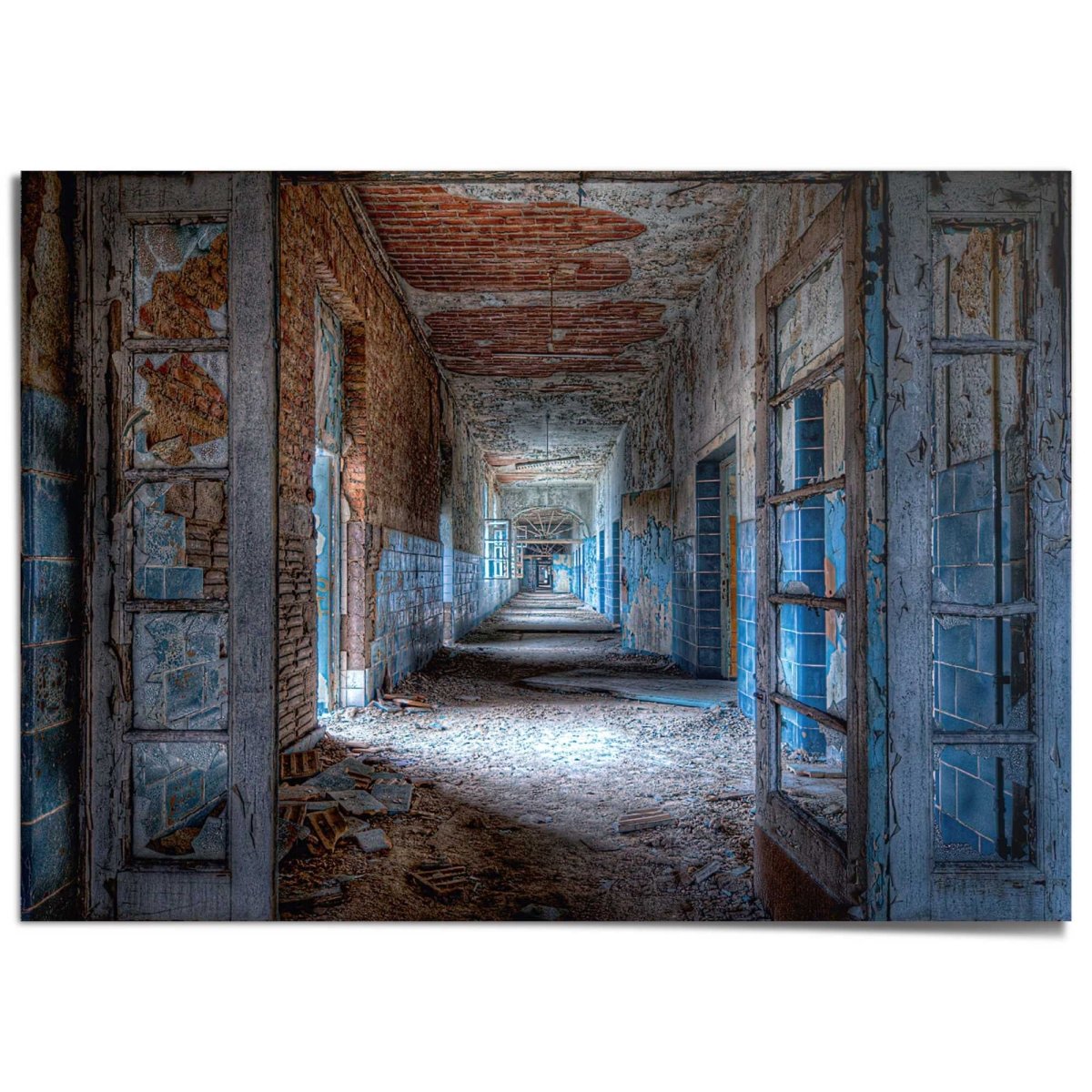 XXL Poster Verlaten gebouw 100x140 - Reinders