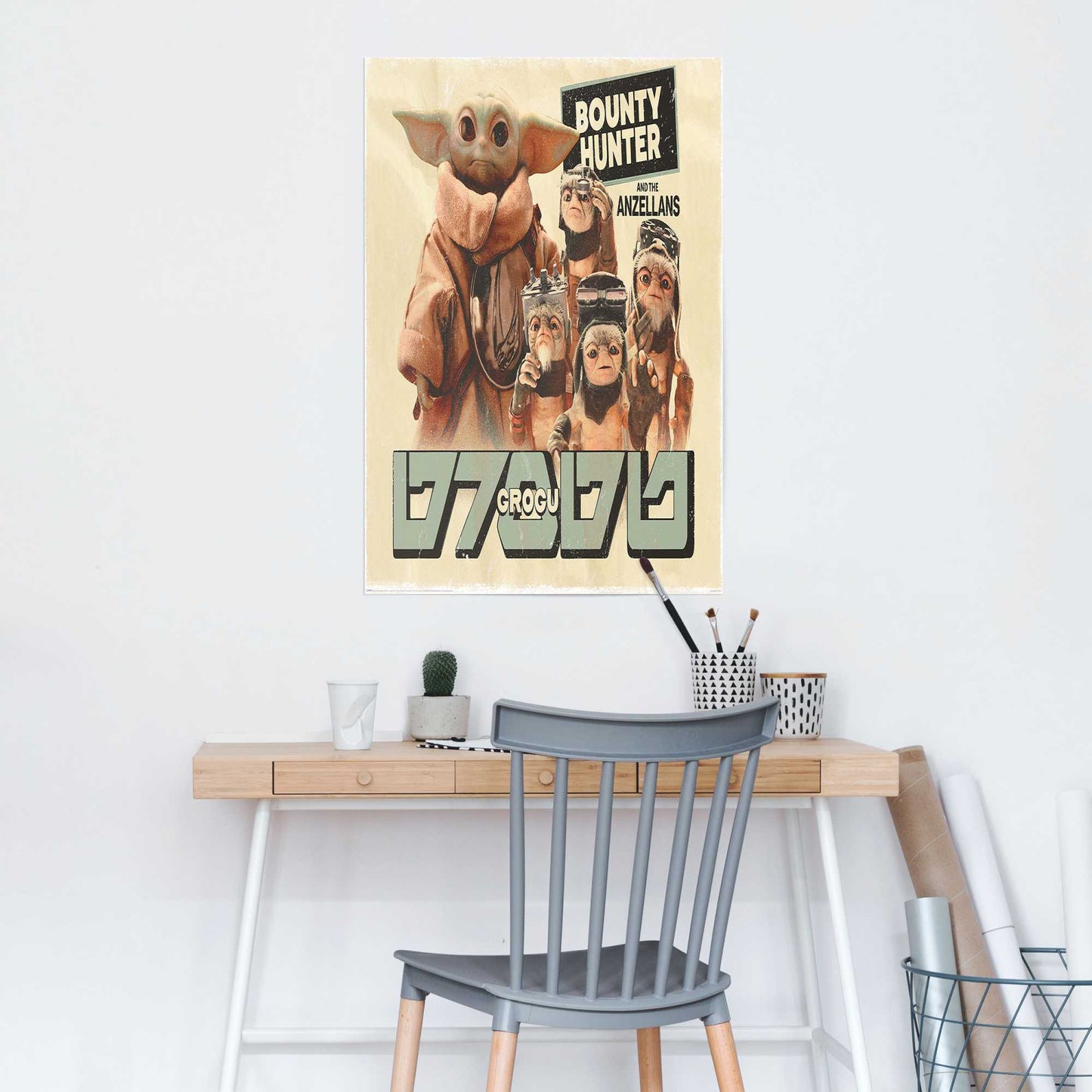 Poster The Mandalorian and Grogu - Bounty Hunter 91,5x61
