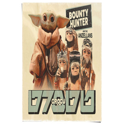 Poster The Mandalorian and Grogu - Bounty Hunter 91,5x61