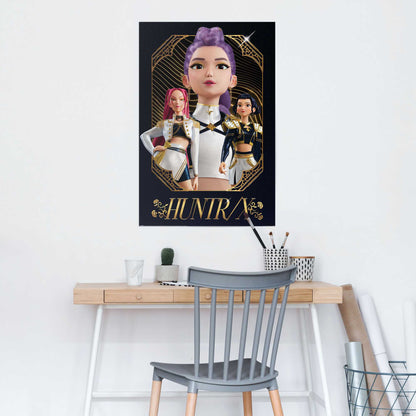 Poster K-Pop - Demon Hunters 91,5x61