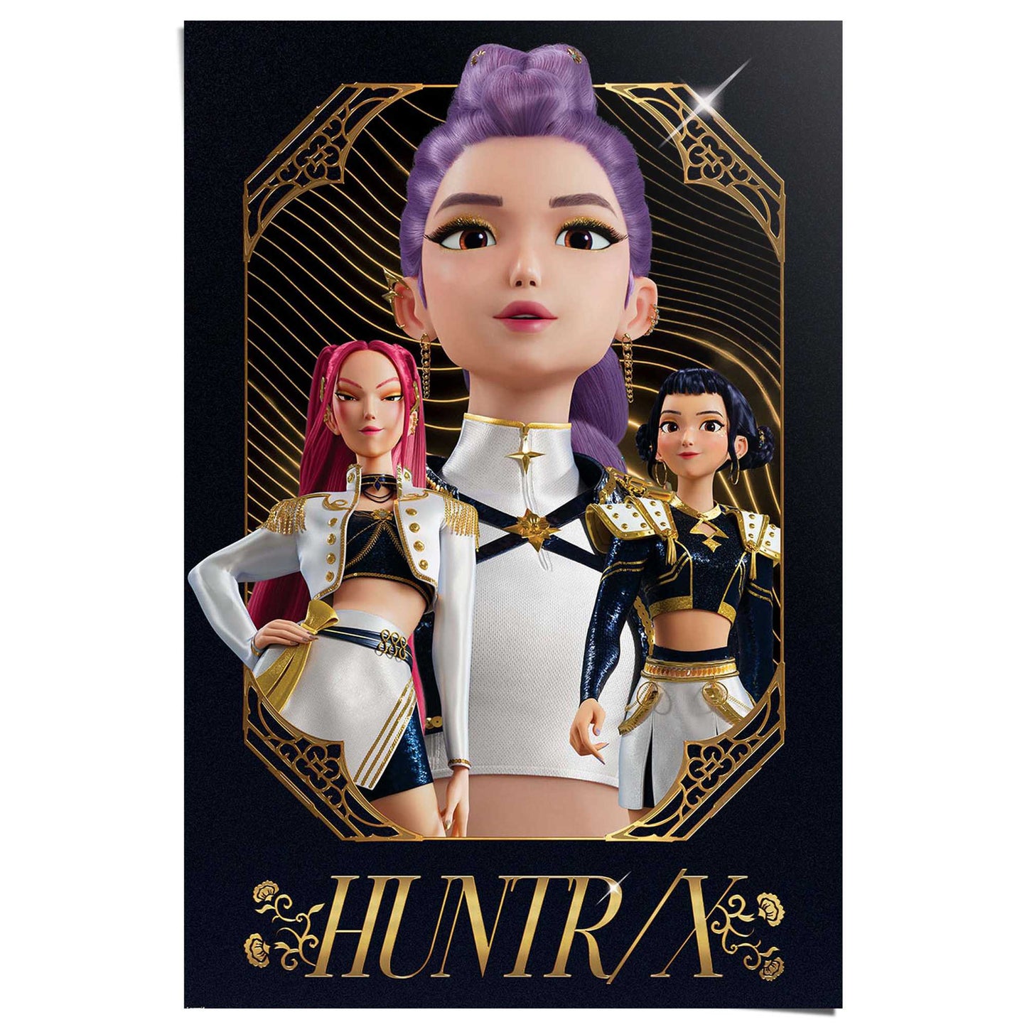 Poster K-Pop - Demon Hunters 91,5x61
