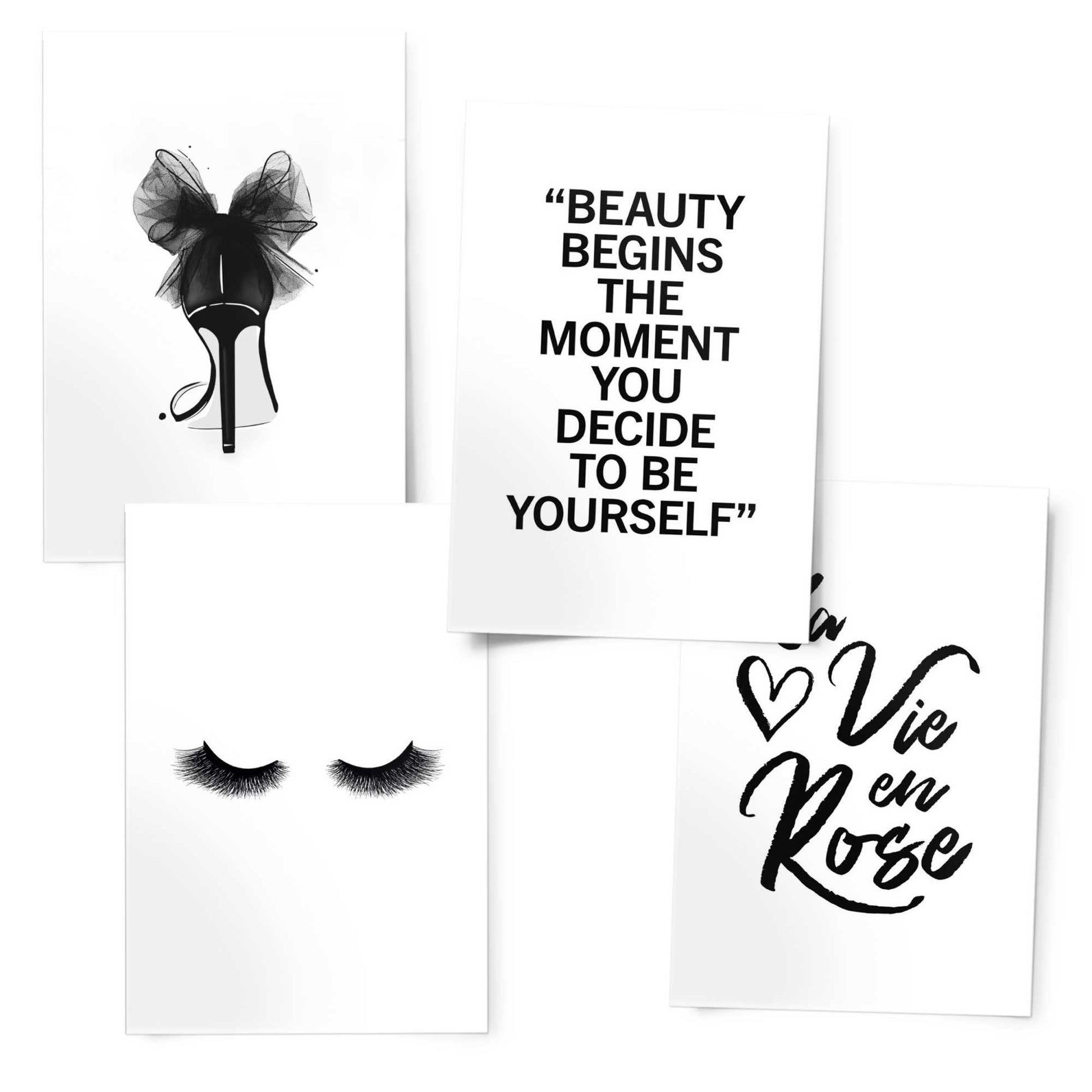 Premium Poster set Beauty 30x20