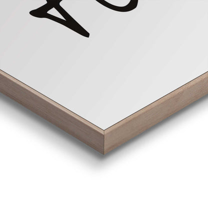 Schilderij Choose Happy 20x30