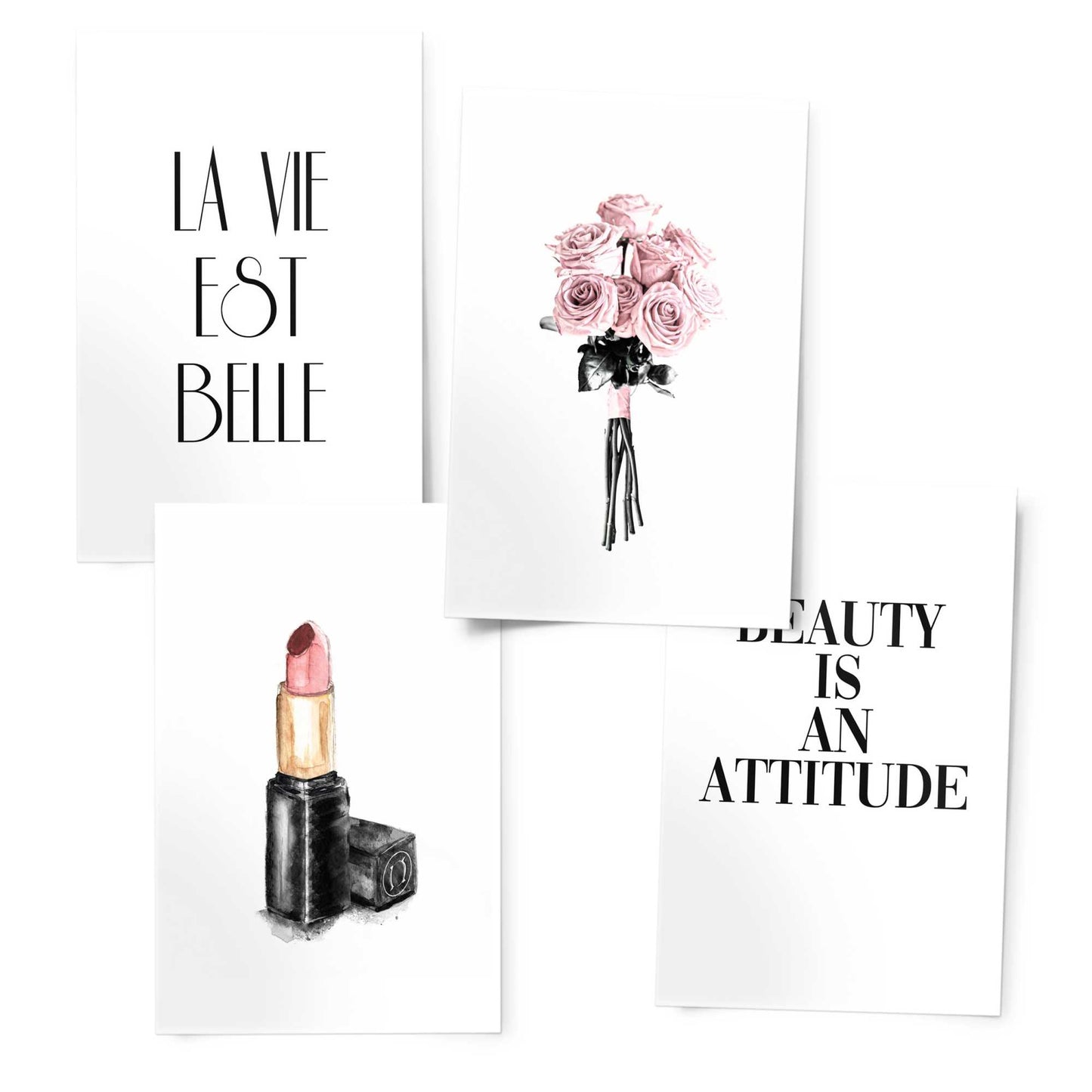 Premium Poster set Sweet Beauty 30x20