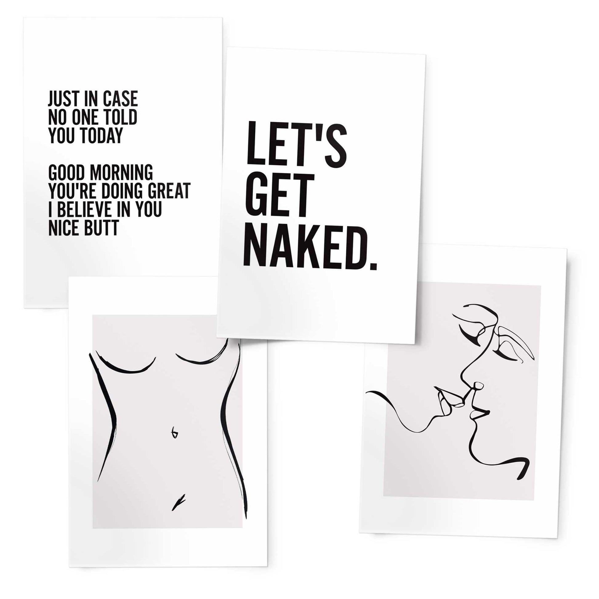 Premium Poster set Body Language 30x20