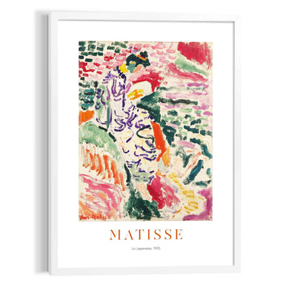 Schilderij La Japonaise - Matisse 70x50