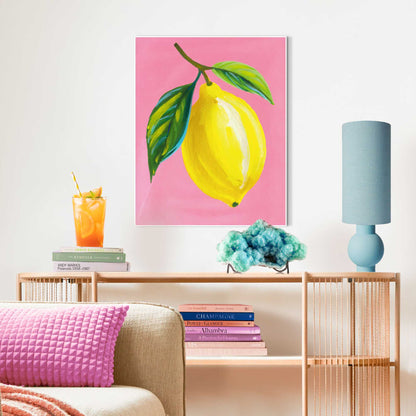 Schilderij Juicy Lemon 50x40