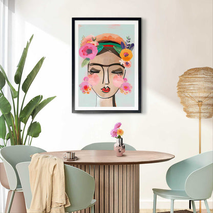 Wissellijst hout poster 50x70 zwart