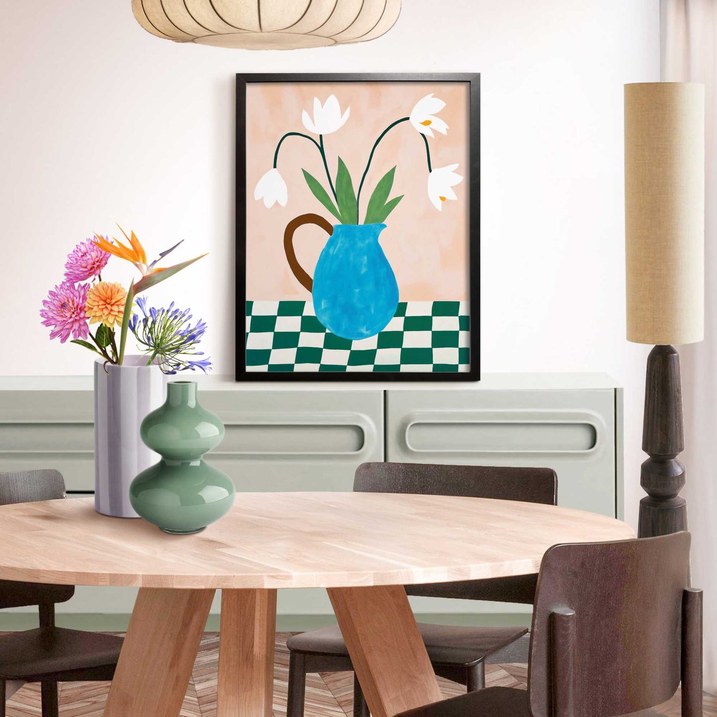 Wissellijst hout poster 40x50 zwart