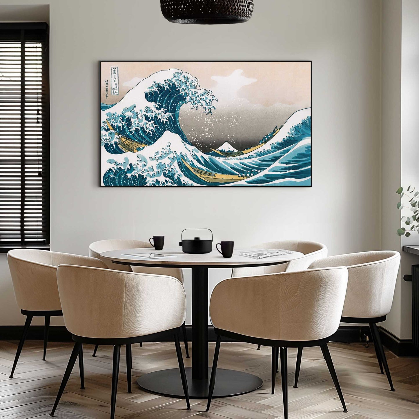 Art Frame Hokusai Grote golf 70x118
