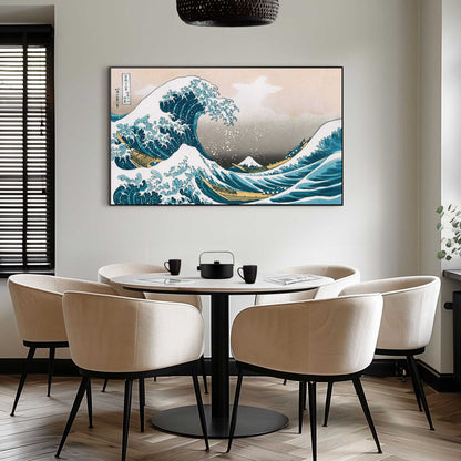 Art Frame Hokusai Grote golf 70x118