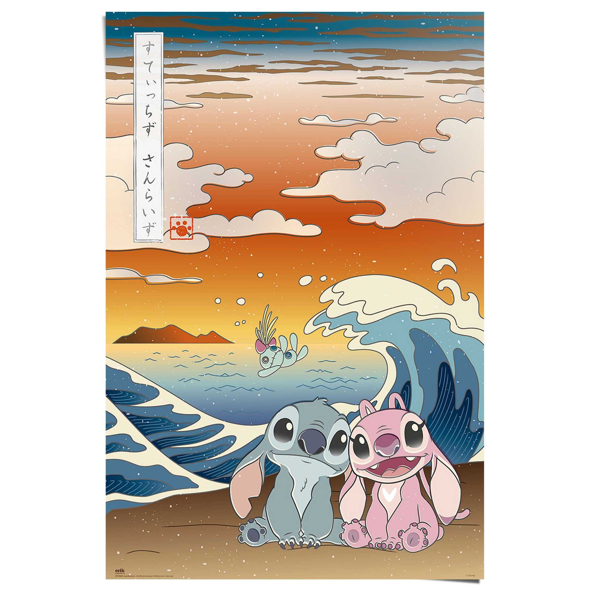Poster Stitch & Angel 91,5x61