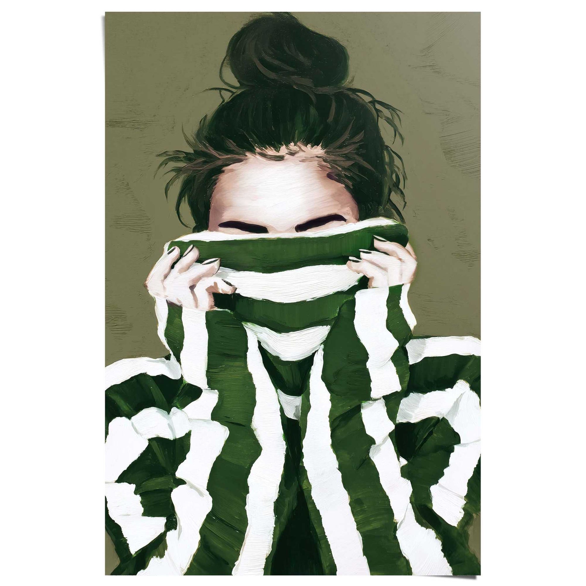 Poster Verborgen Blik 91,5x61