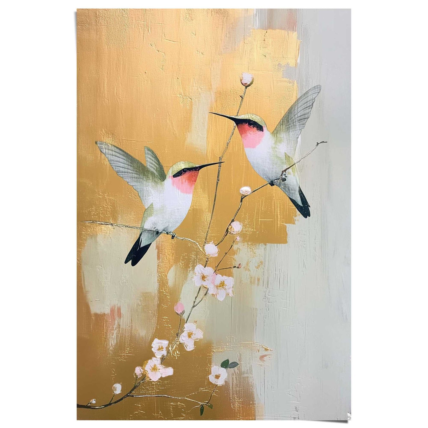 Poster Kolibrie Duo 91,5x61