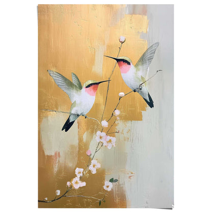 Poster Kolibrie Duo 91,5x61