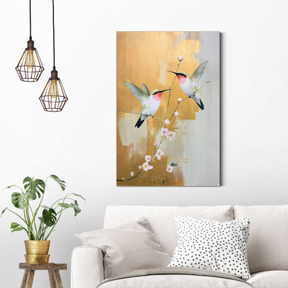 Schilderij Subtiele Vlucht 60x90