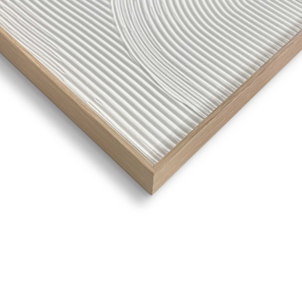 Abstracte wanddecoratie set met structuur Bogen 40x30 - Reliëf Art - Reinders
