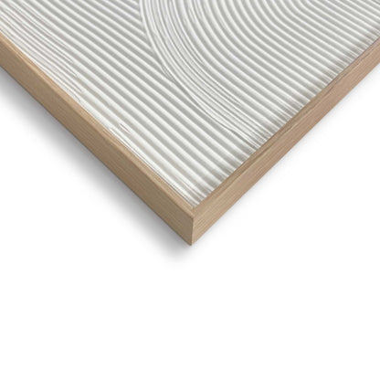 Abstracte wanddecoratie set met structuur Bogen 40x30 - Reliëf Art - Reinders