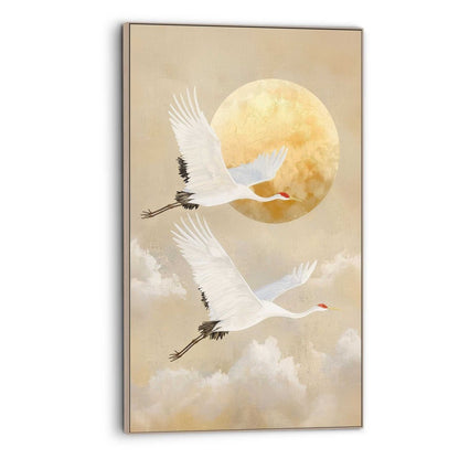 Art Frame Vogels onder de maan 118x70 - Art Frame - Reinders