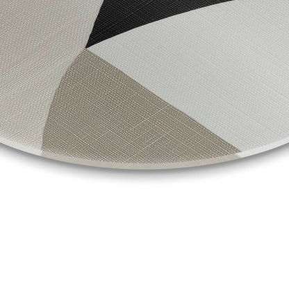 Glasschilderij Abstracte sfeer I 70 Rond - Reinders