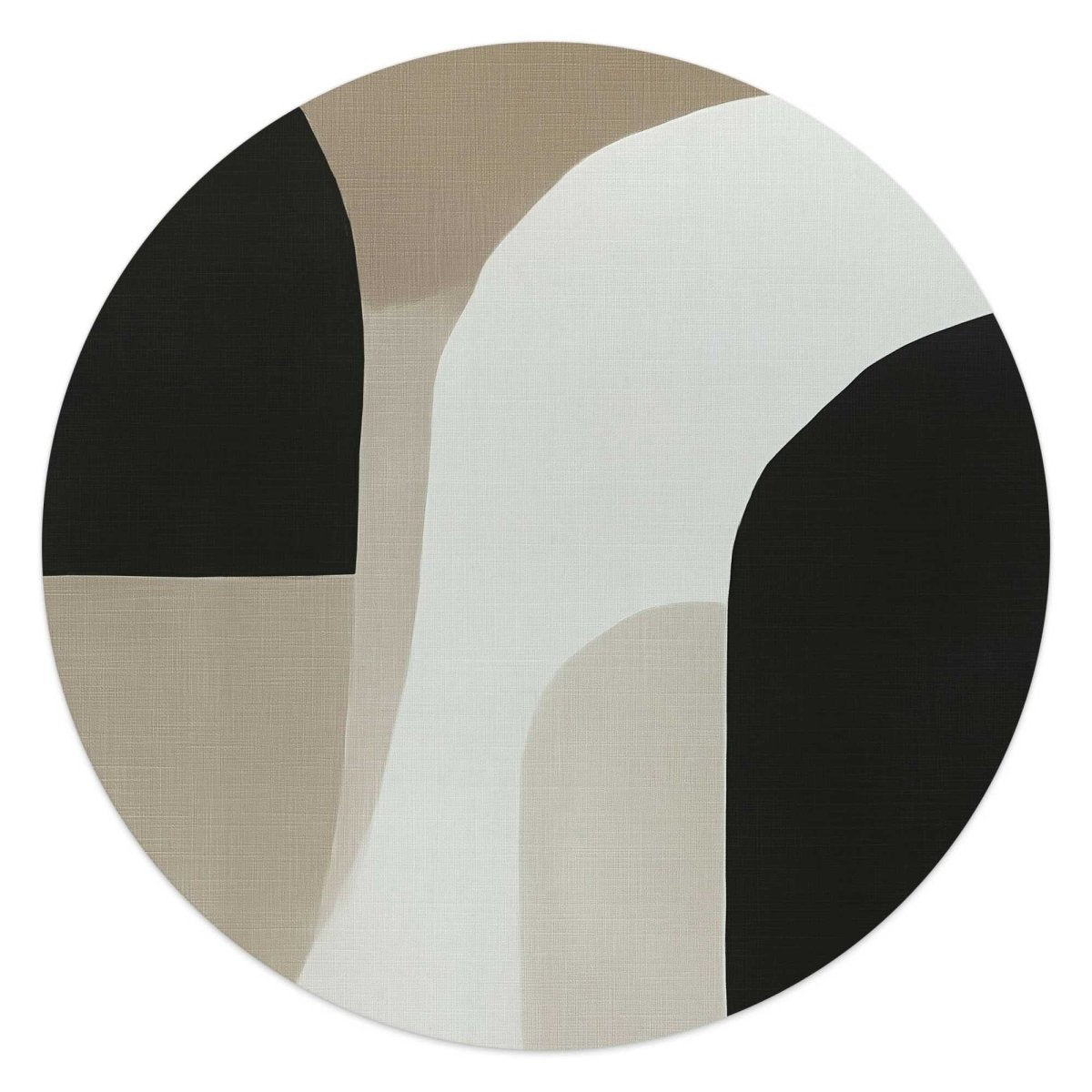 Glasschilderij Abstracte sfeer II 50 Rond - Reinders