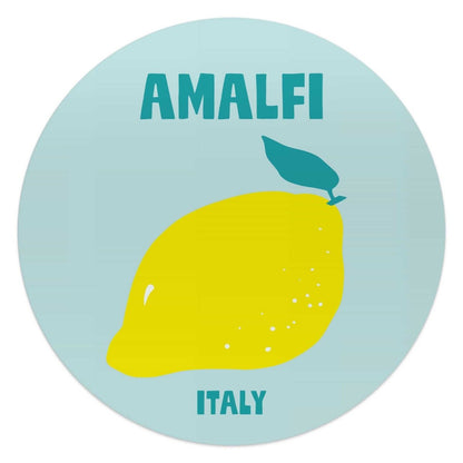 Glasschilderij Amalfi 50 Rond - Reinders