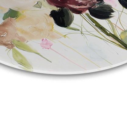 Glasschilderij Herfstboeket II 70 Rond - Reinders